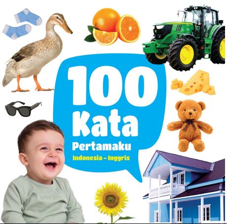 100 KATA PERTAMAKU-BOARDBOOK (REPUBLISH) (BILINGUAL)