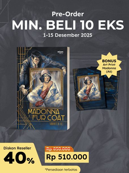 PAKET 10 EKS - PO MADONNA IN A FUR COAT+ART PRINT