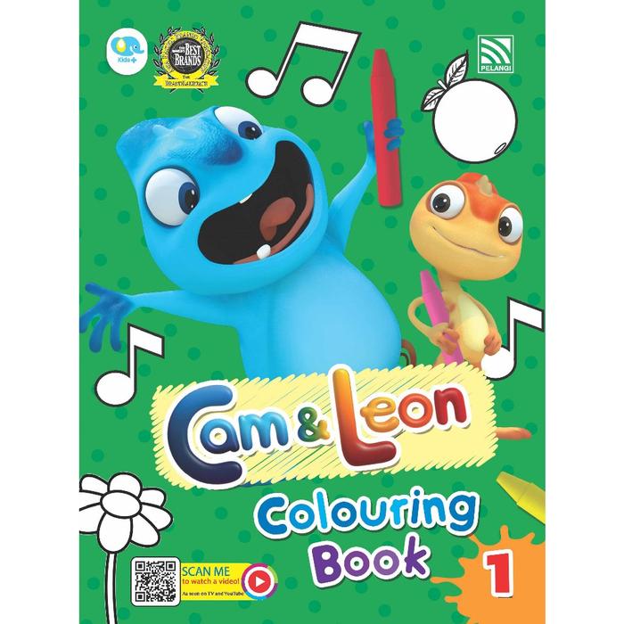 CAM & LEON - COLOURING BOOK 1