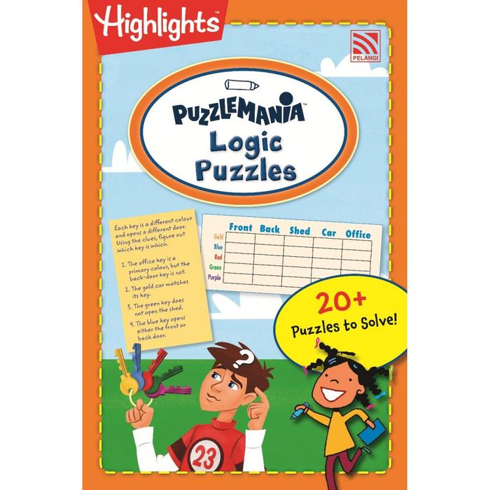  PUZZLEMANIA LOGIC PUZZLES                