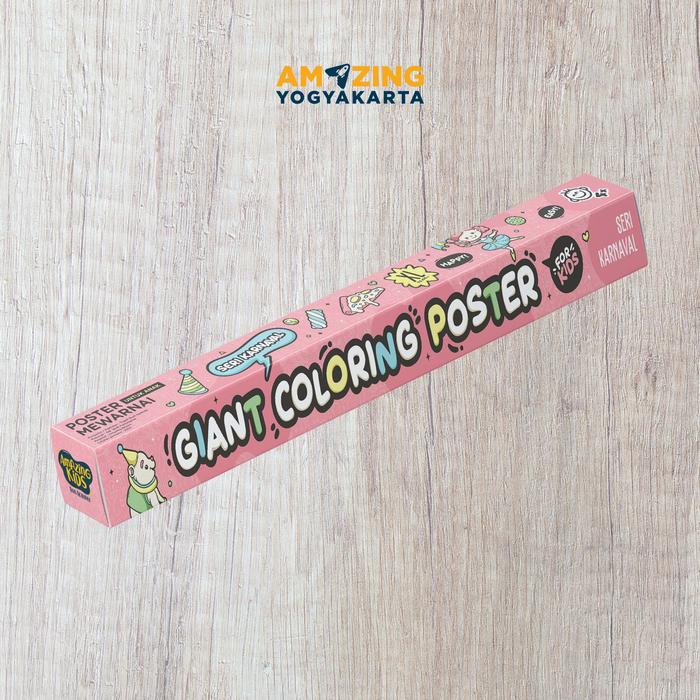 Giant Coloring Poster Seri Karnaval