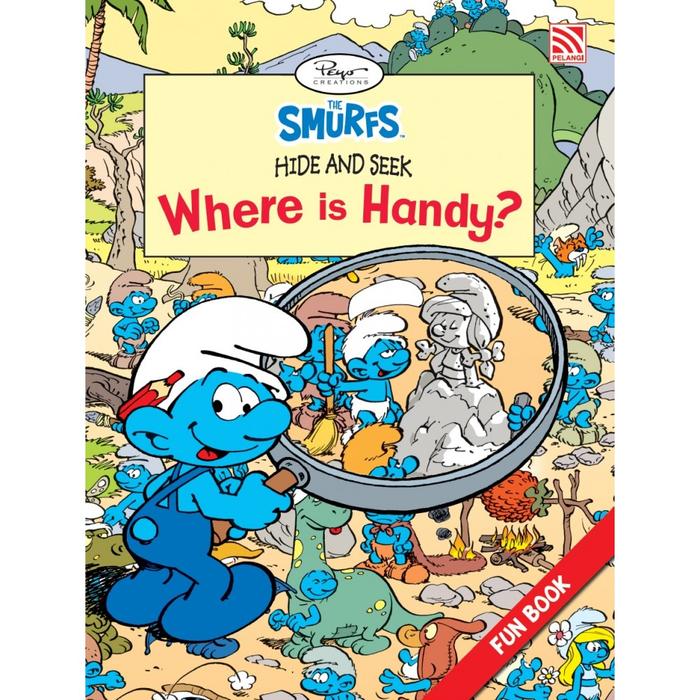  THE SMURFS HIDE & SEEK - WHERE IS HANDY? 