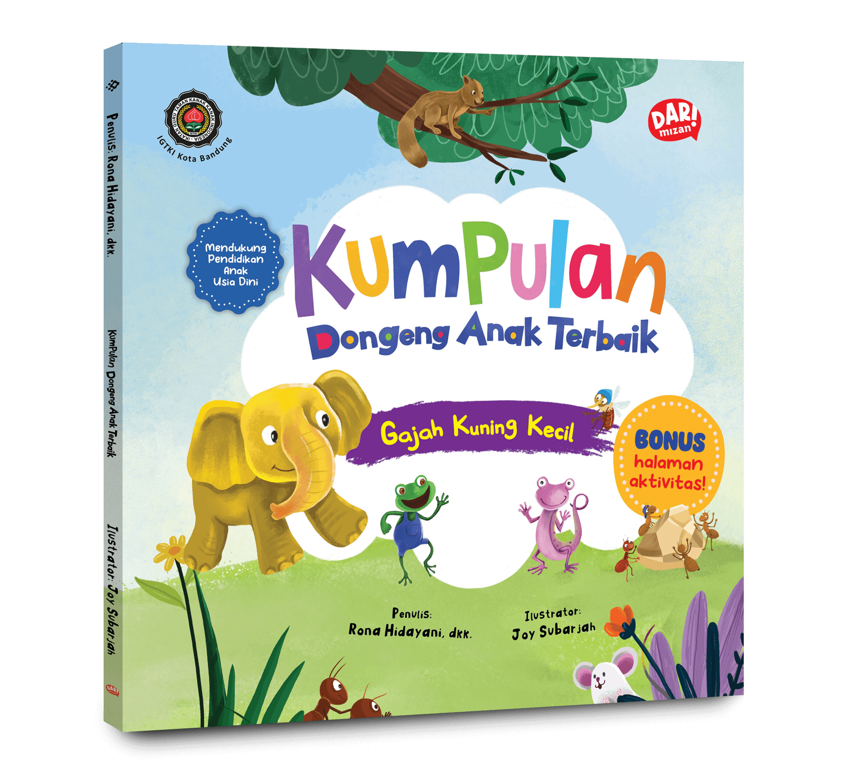 KUMPULAN DONGENG ANAK TERBAIK: GAJAH KUNING KECIL