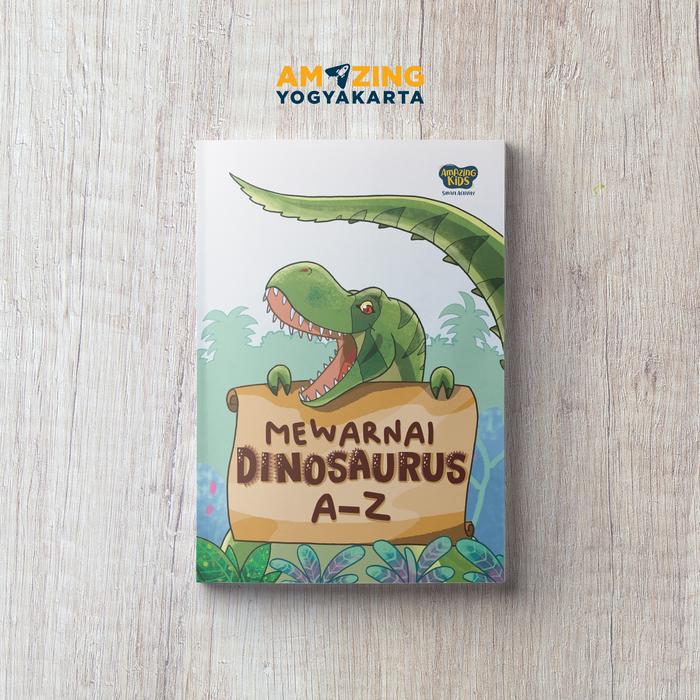 Mewarnai Dinosaurus A-Z