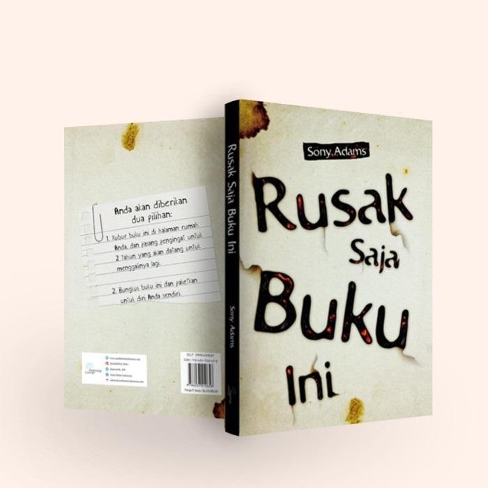 RUSAK SAJA BUKU INI