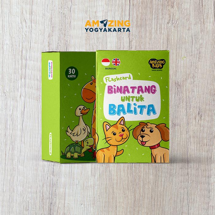 Flashcard Binatang Untuk Balita