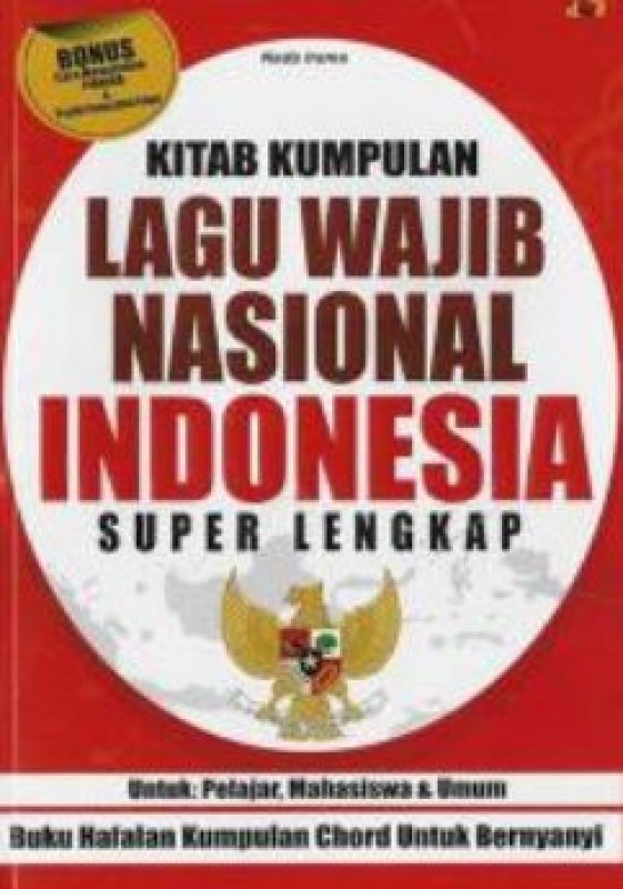 KITAB KUMPULAN LAGU WAJIB INDONESIA