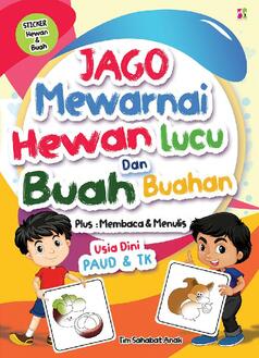 Jago Mewarnai Hewan lucu & BuahBuahan