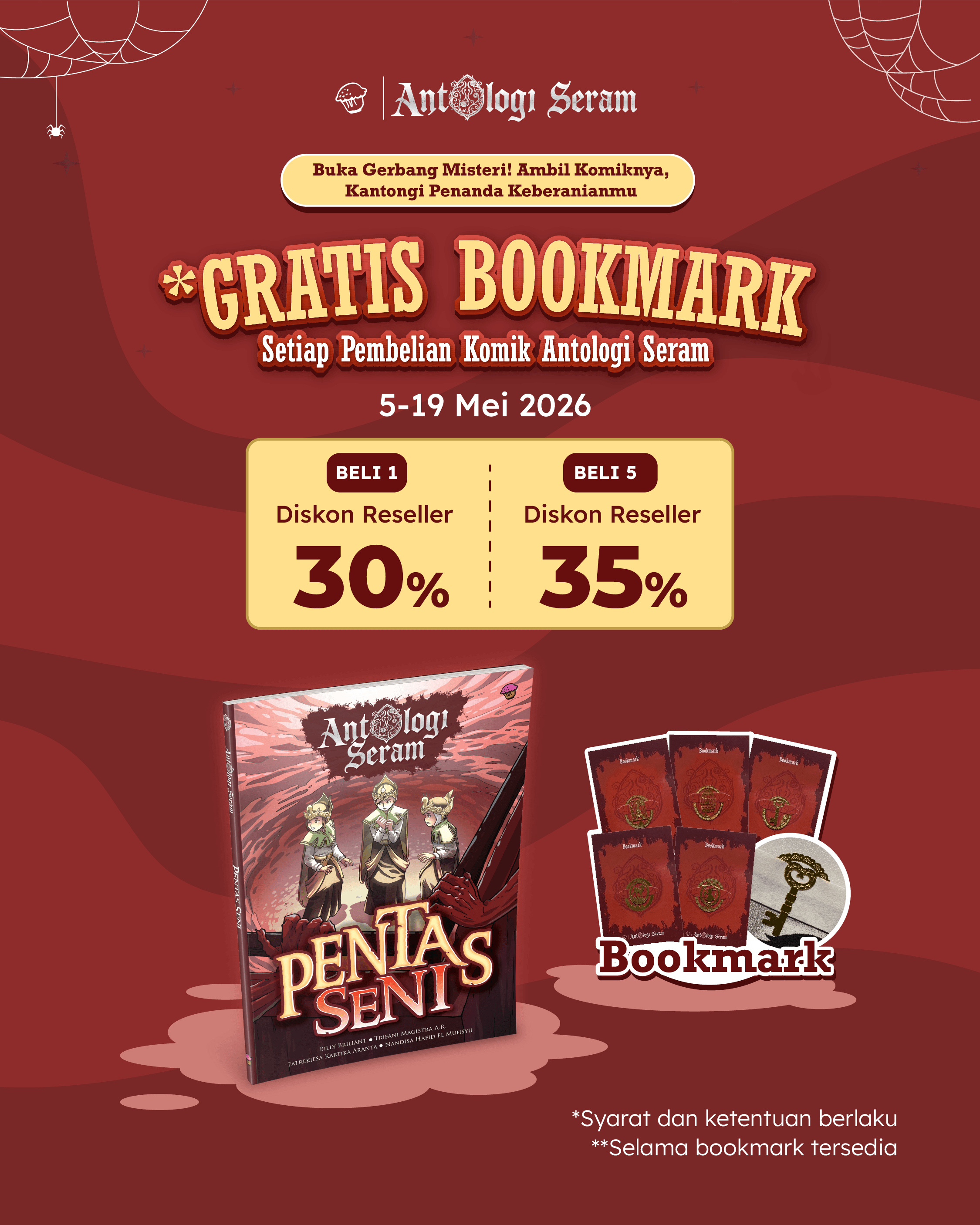 PAKET - SO ANTOLOGI SERAM: PENTAS SENI MC-1696