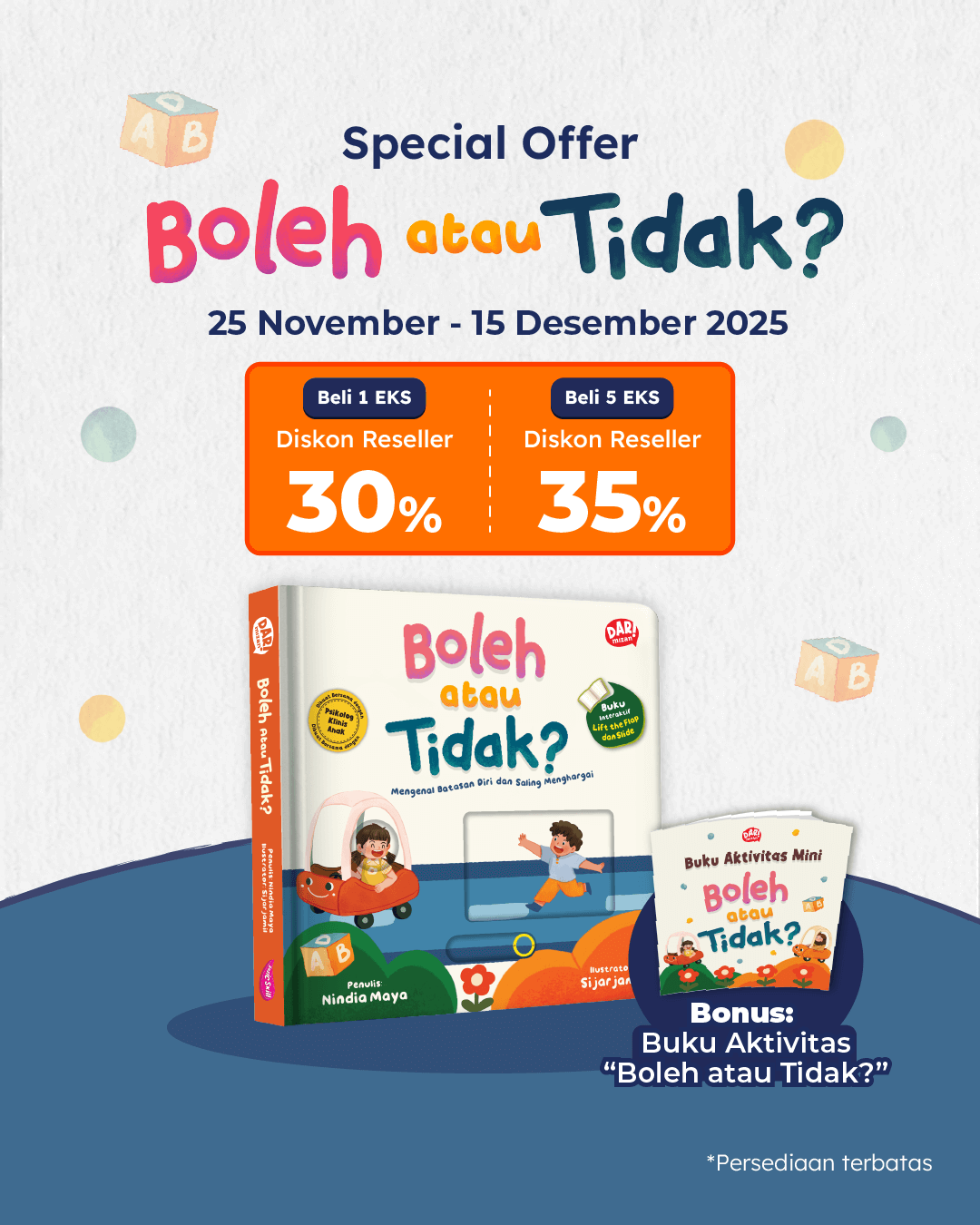 PAKET SATUAN - SO BOLEH ATAU TIDAK+BUKU AKTIVITAS