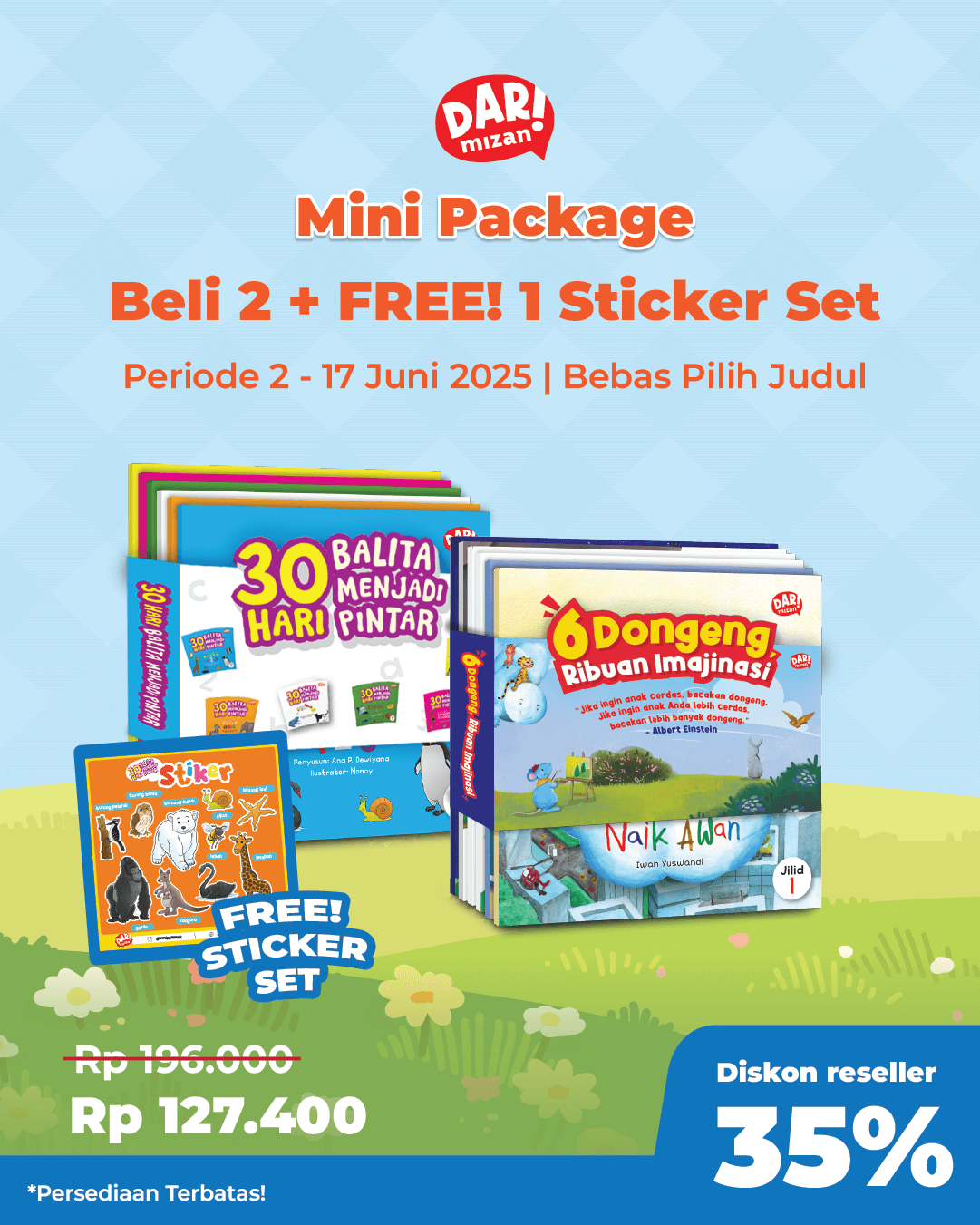 PAKET BUNDLING - SO DAR MINI PACKAGE+STICKER