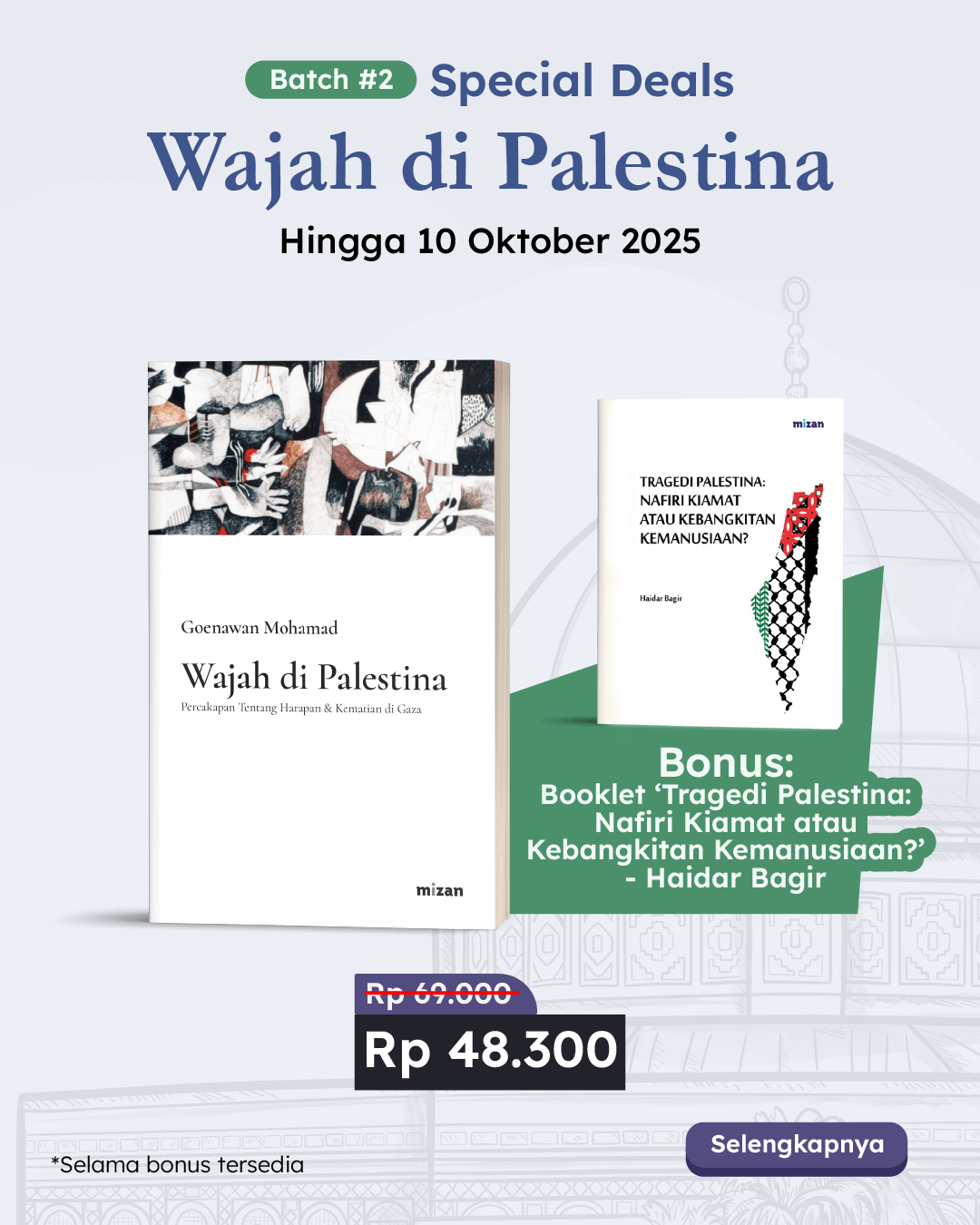PAKET SATUAN - SO WAJAH DI PALESTINA+BOOKLET UB-255