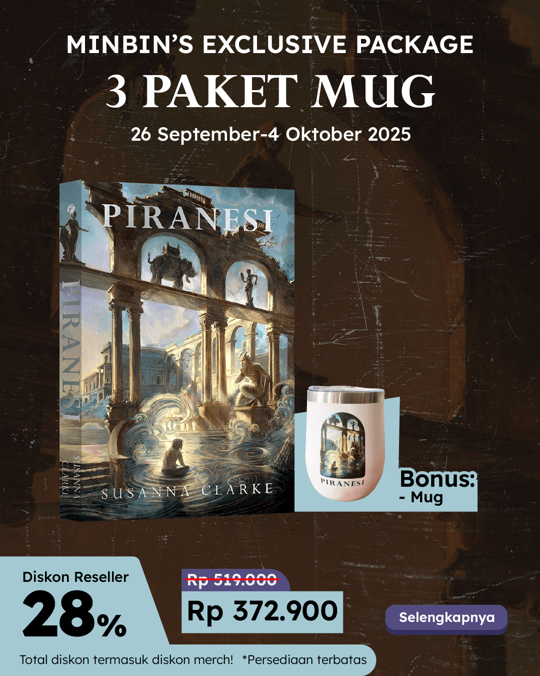 PAKET MUG (3 EKS) - SO PIRANESI+MUG ND-546