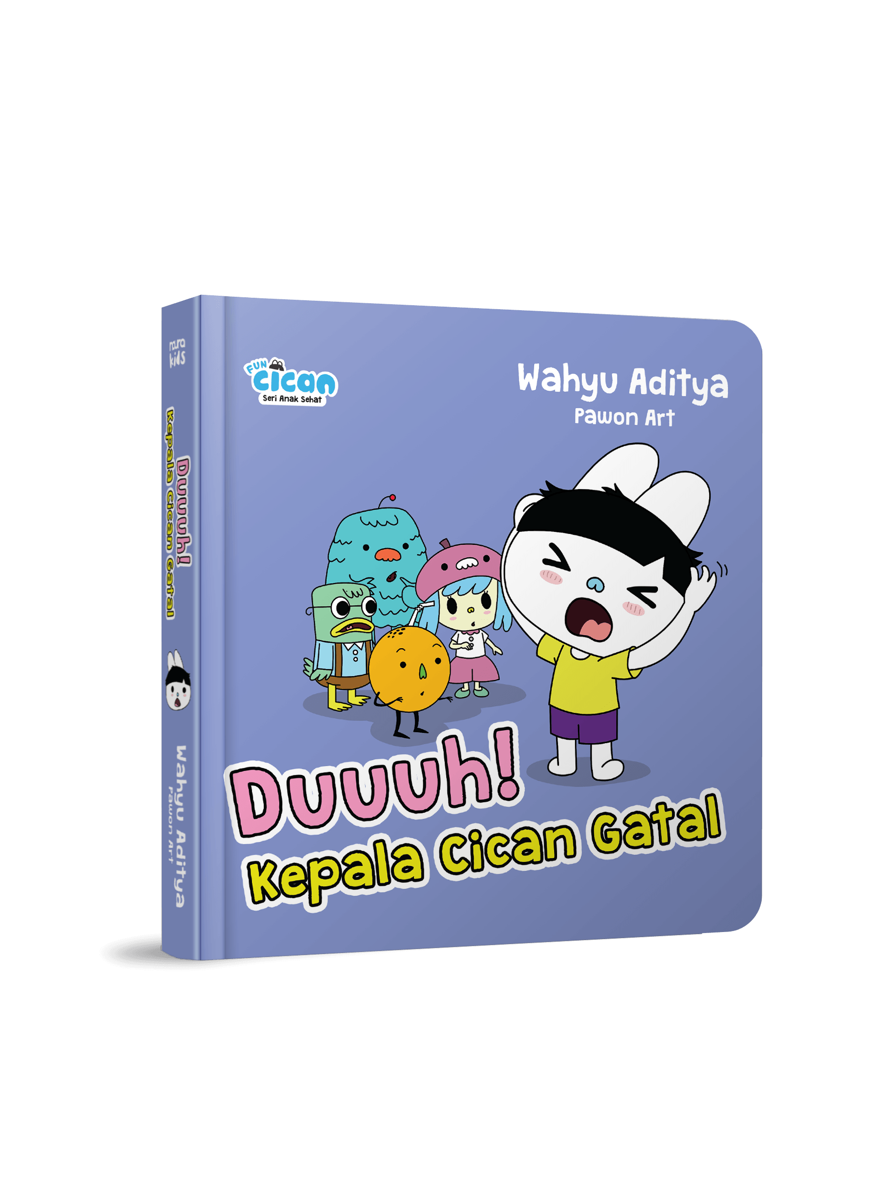 SERI CICAN ANAK SEHAT: DUUUH! KEPALA CICAN GATAL! (BOARDBOOK)-NEW