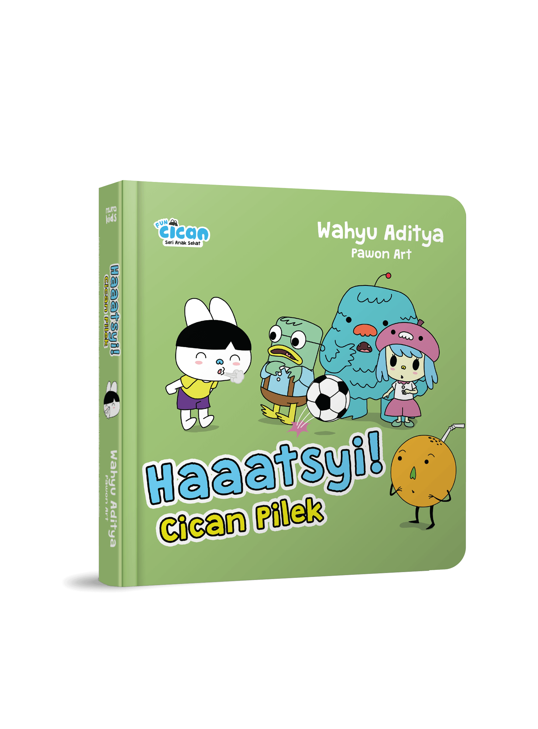 SERI CICAN ANAK SEHAT: HAAATSYI! CICAN PILEK (BOARDBOOK)-NEW