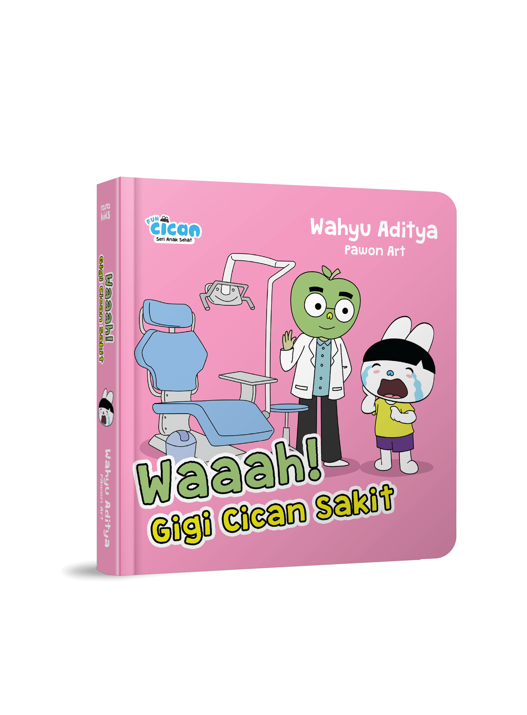 SERI CICAN ANAK SEHAT: WAAAH GIGI CICAN SAKIT (BOARDBOOK)-NEW