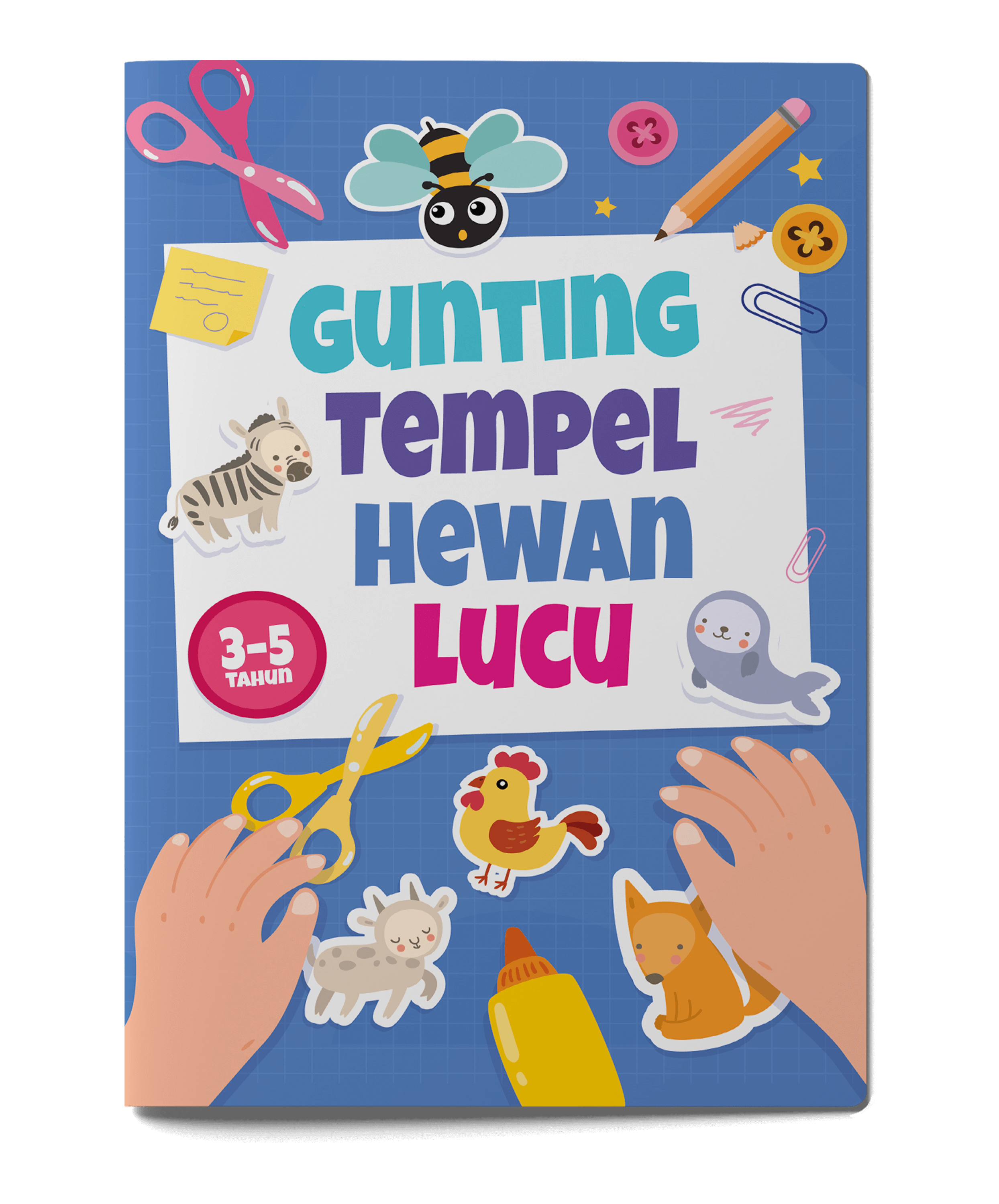 AKTIVITAS: GUNTING TEMPEL HEWAN LUCU (BUKU EVENT)