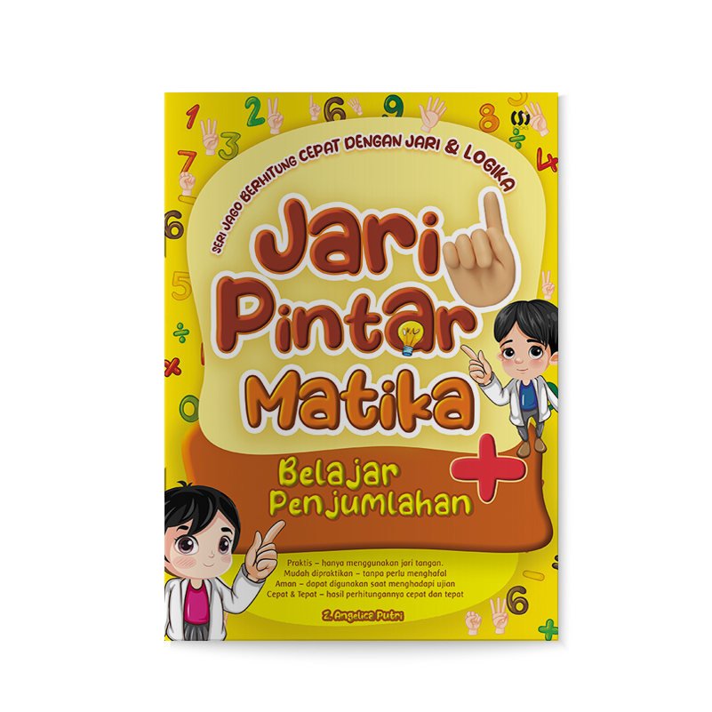 Seri jago berhitung cepat dengan Jari & Logika JARI PINTAR MATIKA Belajar Penjumalahan