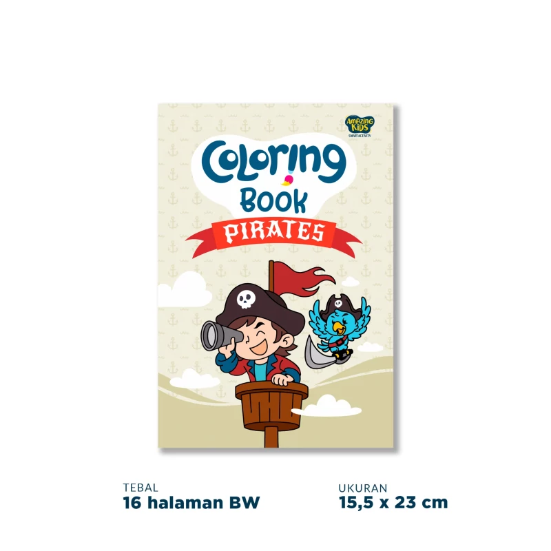 Coloring Book Pirates