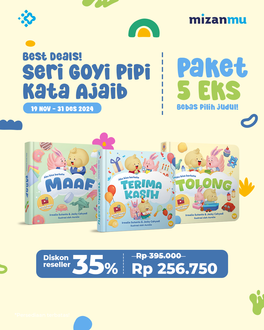 PAKET 5 EKS - PROMO SERI GOYI PIPI