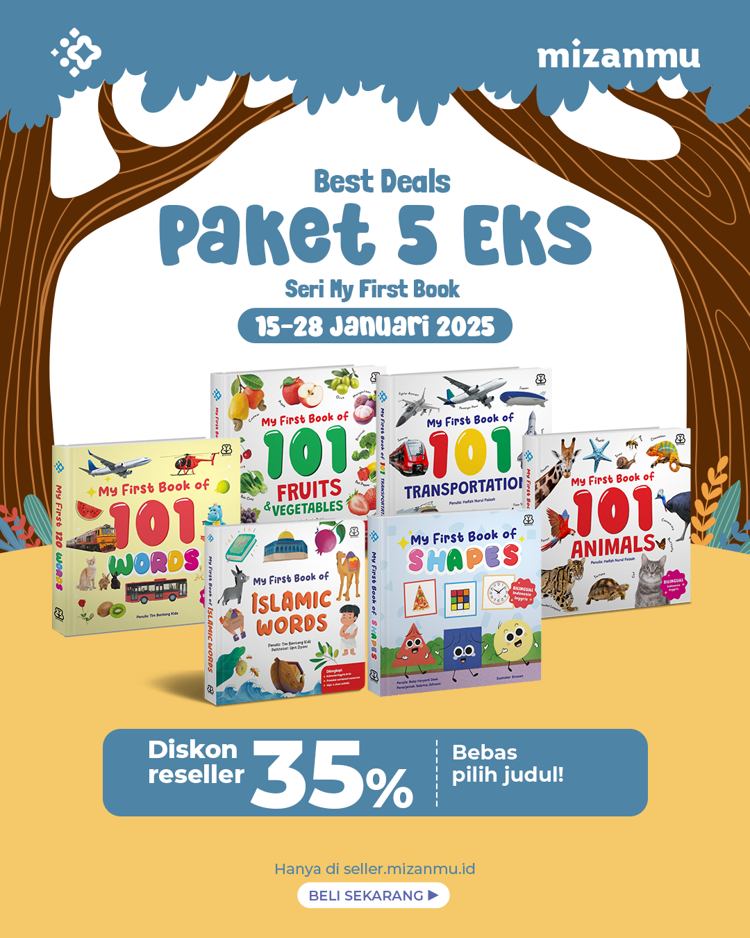 PAKET 5 EKS - SO SERI MY FIRST BOOK 