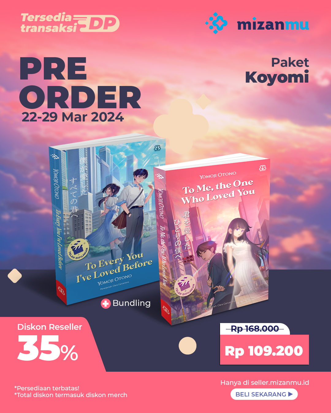 PAKET KOYOMI - PO BUNDLING TO ME & TO EVERY YOU