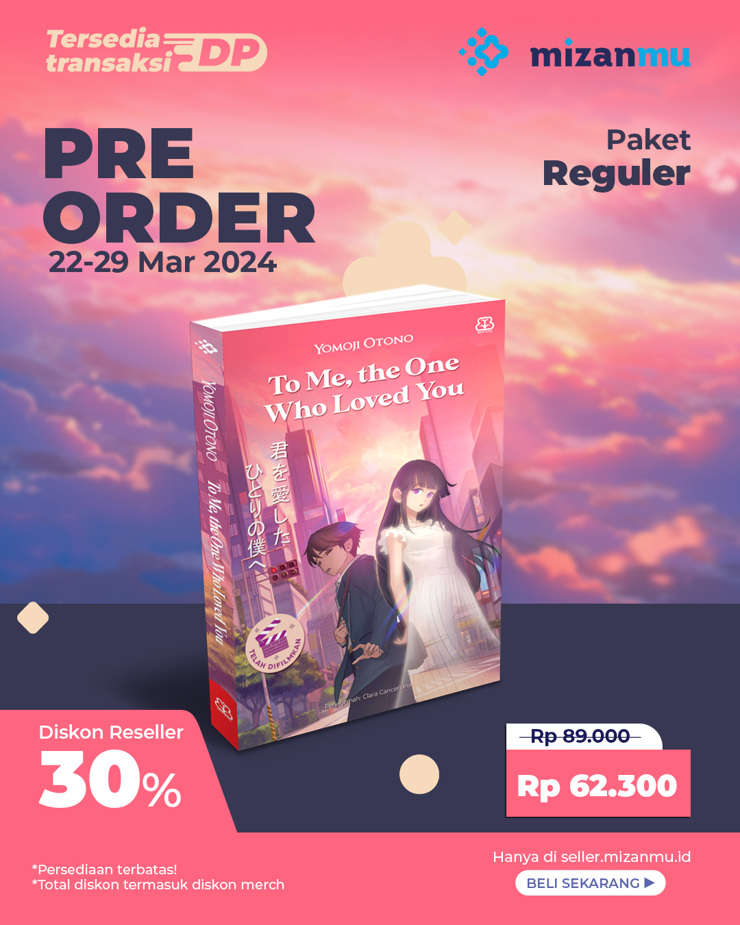 PAKET REGULER - PO TO ME THE ONE WHO LOVED YOU