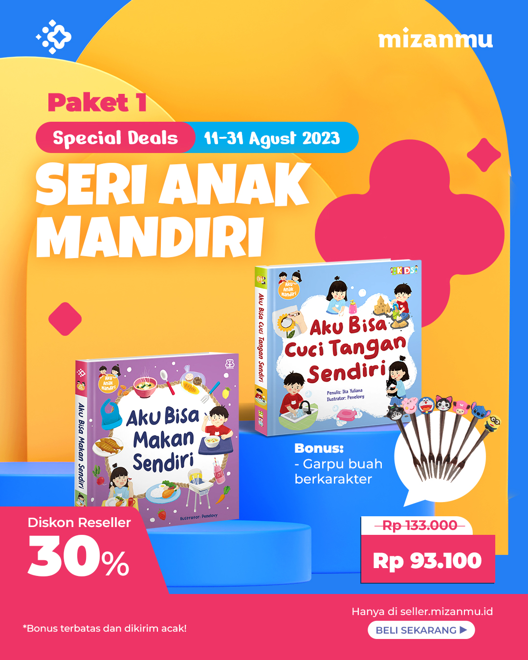 PAKET 1 - BUNDLING PROGRAM SALES BENTANG SERI ANAK MANDIRI