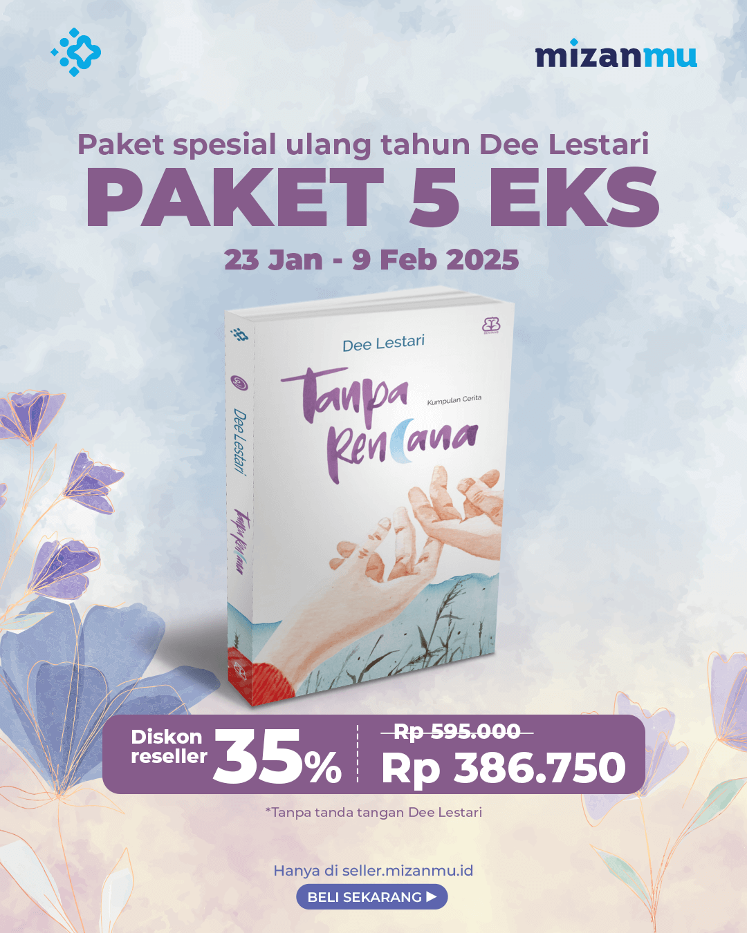 PAKET 5 EKS - BUKU TANPA RENCANA (SC) NON TTD BJ-030