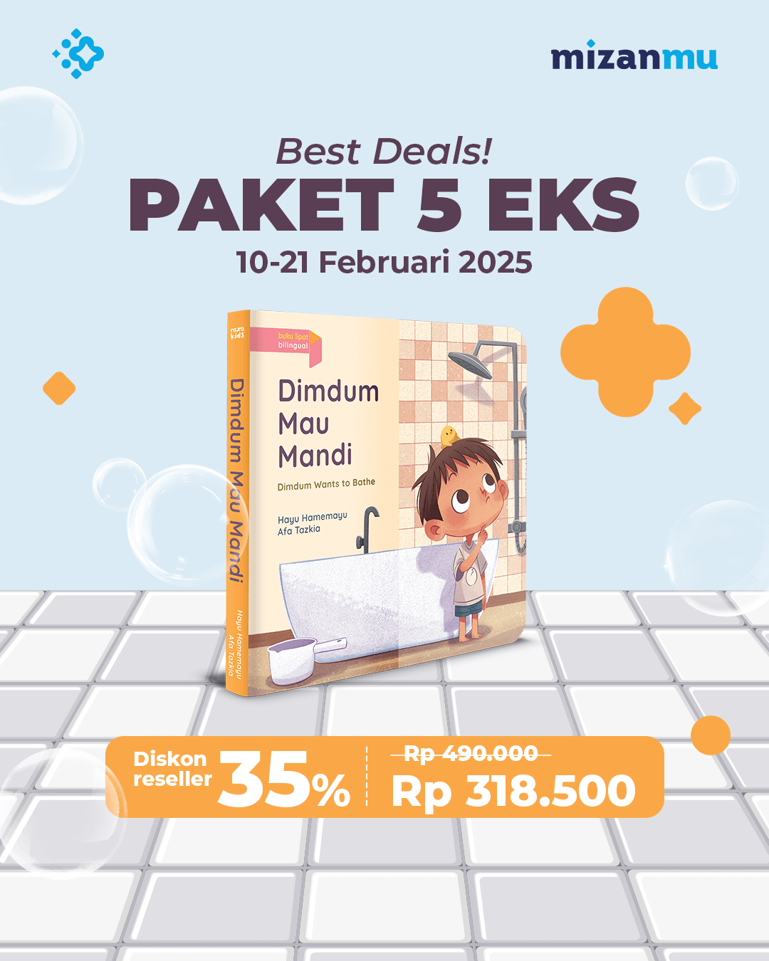 PAKET 5 EKS - DIMDUM MAU MANDI