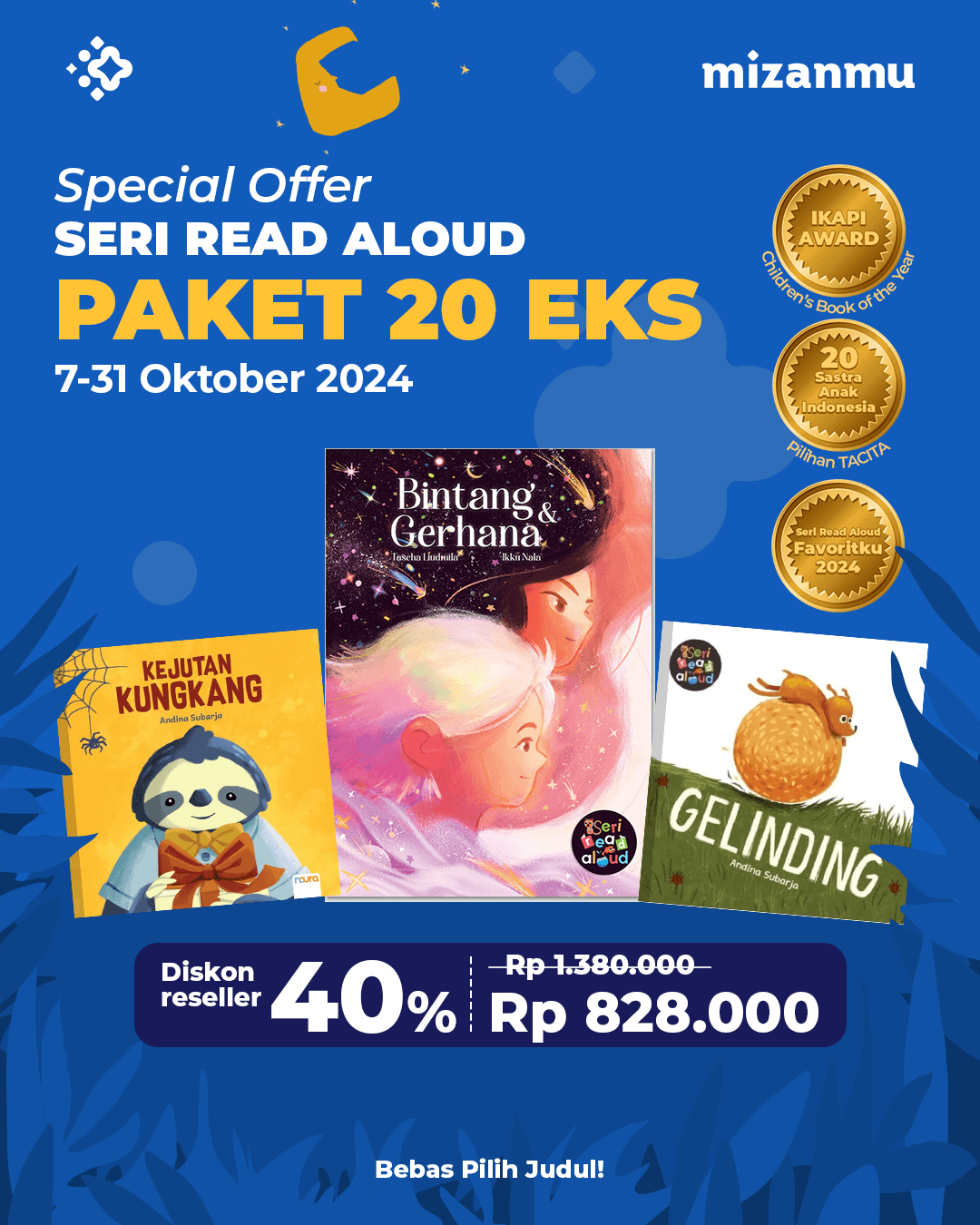 PAKET 20 EKS - PROMO SERI READ ALOUD