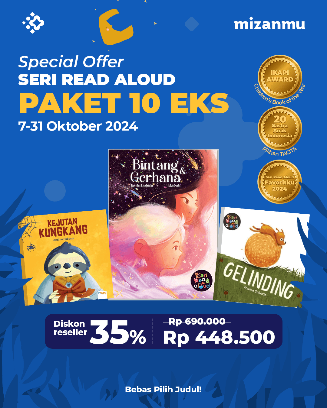 PAKET 10 EKS - PROMO SERI READ ALOUD