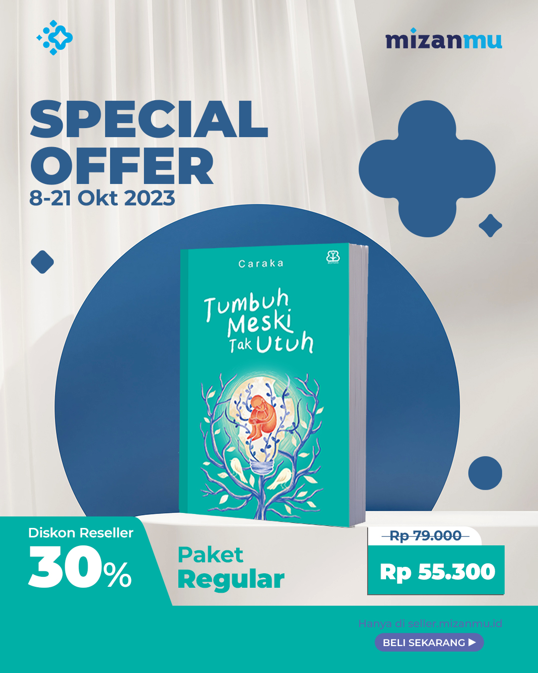 PAKET REGULER - SO BUKU TUMBUH MESKI TAK UTUH