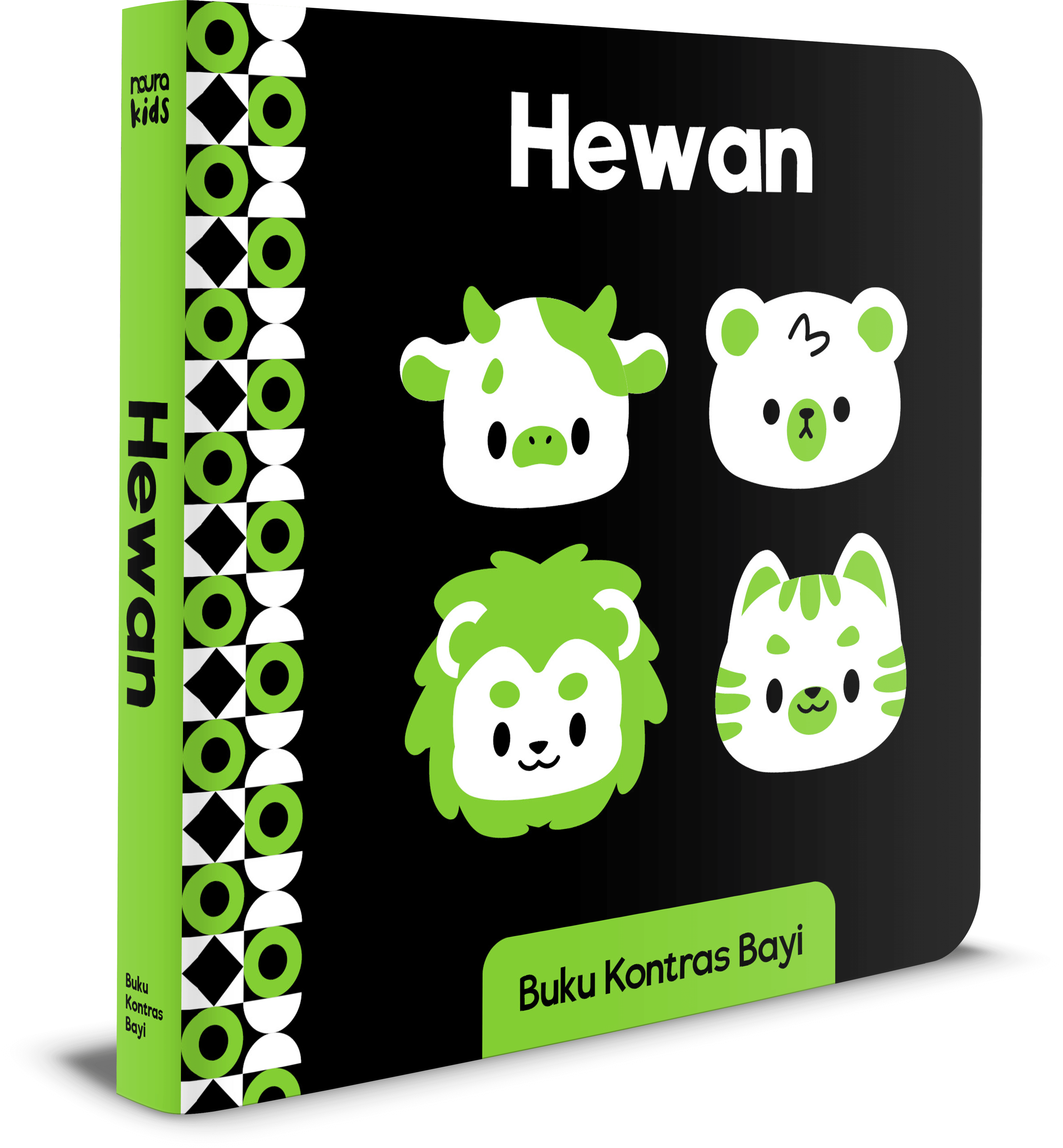 BUKU KONTRAS BAYI: HEWAN [BOARDBOOK]