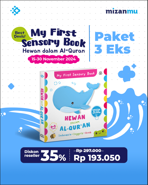 PAKET 3 EKS - SO MY FIRST SENSORY BOOK