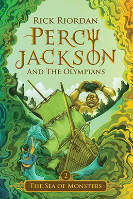 PERCY JACKSON #2: THE SEA OF MONSTERS (REPUBLISH)