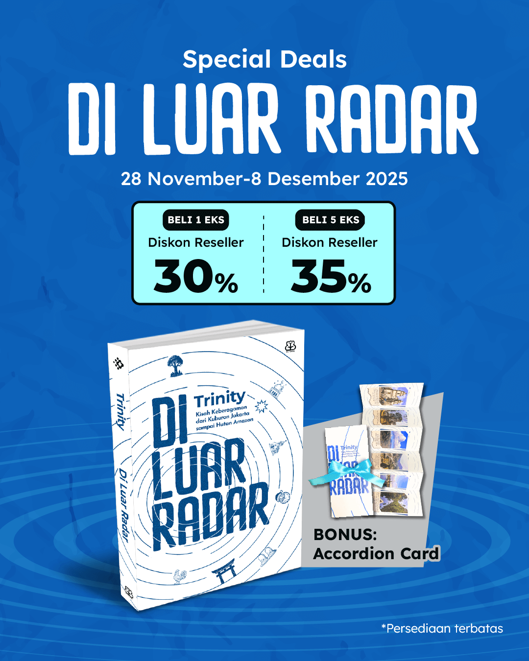 PAKET SATUAN - SO DI LUAR RADAR+ACCORDION CARD