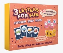 QUARTET GAME CARDS-3 LETTERS FOR FUN