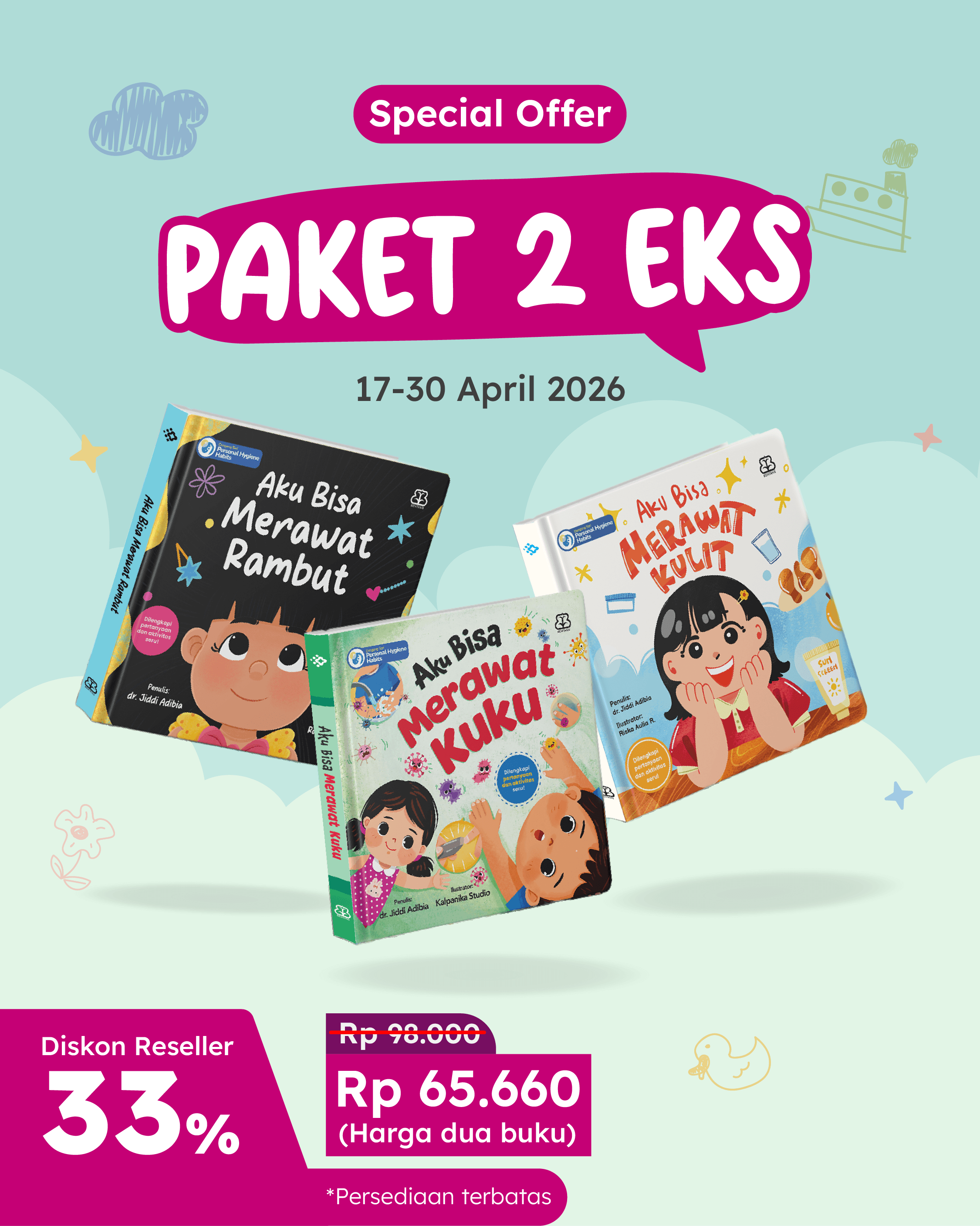PAKET 2 EKS - SO SERI AKU ANAK MANDIRI