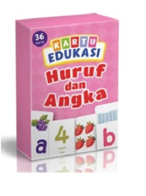 KARTU EDUKASI: HURUF DAN ANGKA