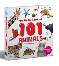 MY FIRST BOOK - MY FIRST BOOK OF 101 ANIMALS (BOARDBOOK)