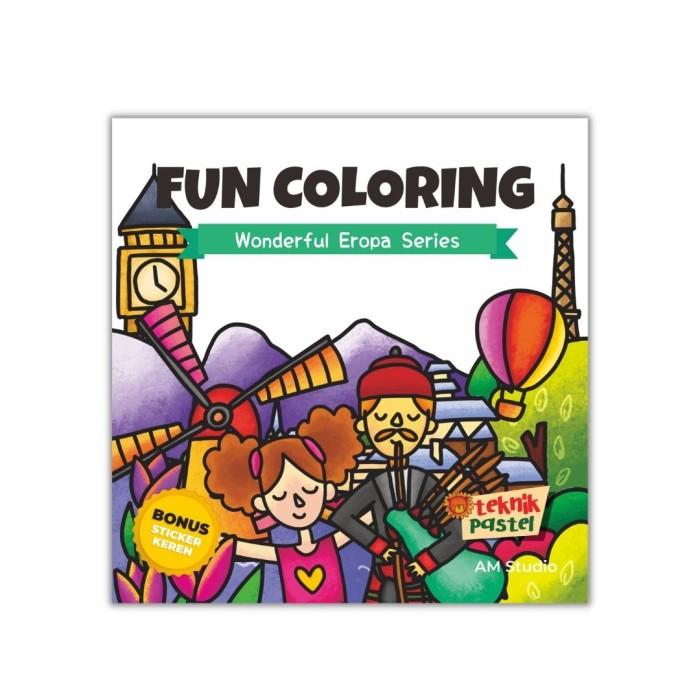 WONDERFUL EROPA SERIES: FUN COLORING
