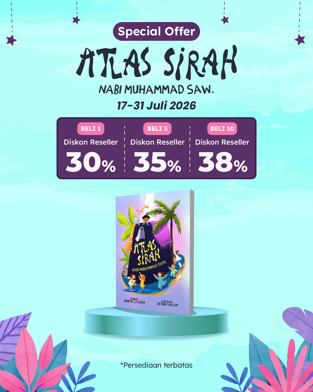 PAKET - SO ATLAS SIRAH NABI MUHAMMAD SAW. BRB0459