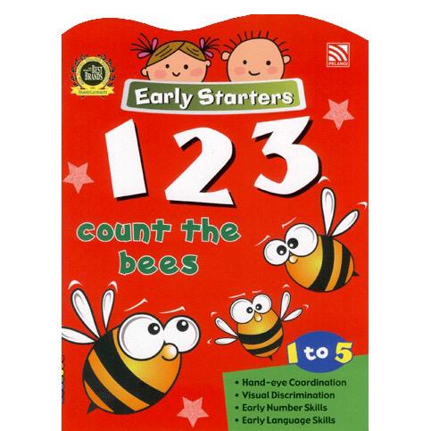  EARLY STARTERS - 123 COUNT THE BEES (1-5 