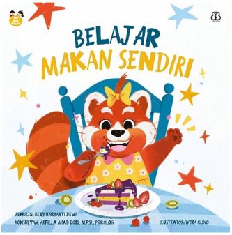 SERI AKU ANAK MANDIRI: BELAJAR MAKAN SENDIRI (BOARDBOOK)