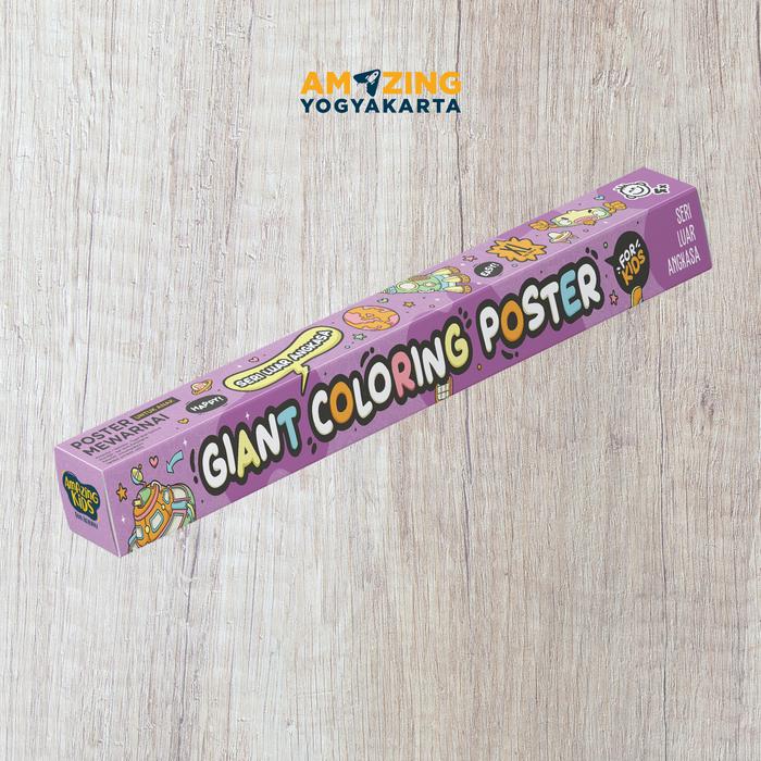 Giant Coloring Poster Seri Space