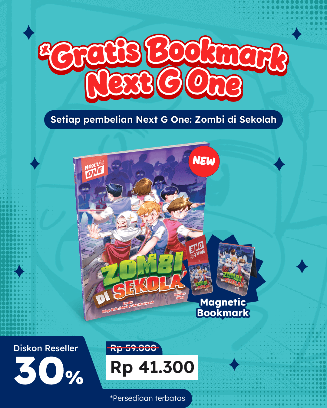KOMIK NEXT G ONE: ZOMBI DI SEKOLAH