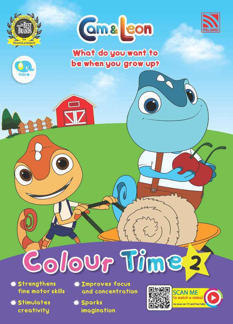 CAM & LEON - COLOURING BOOK 2