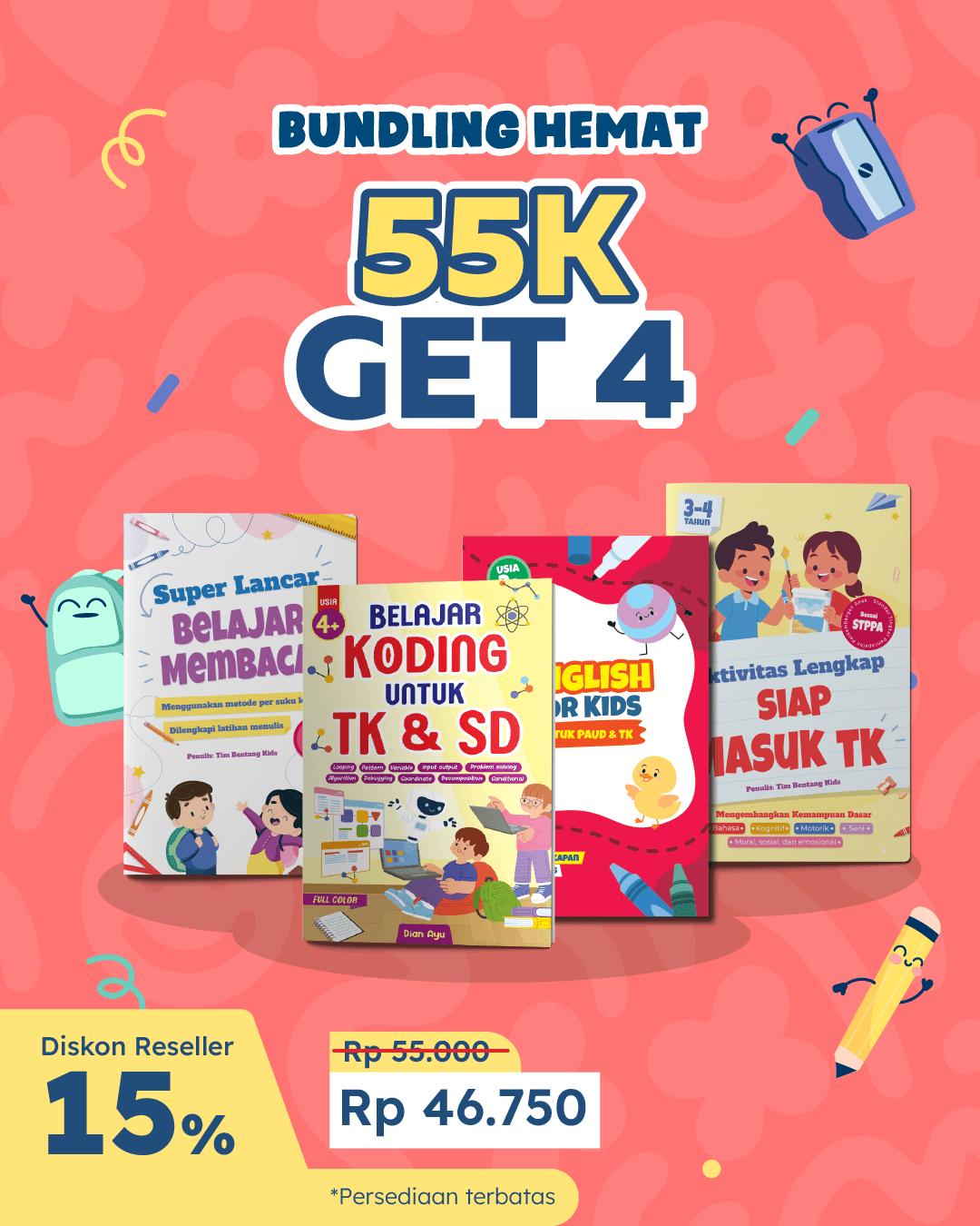 PAKET 2 - 55K GET 4