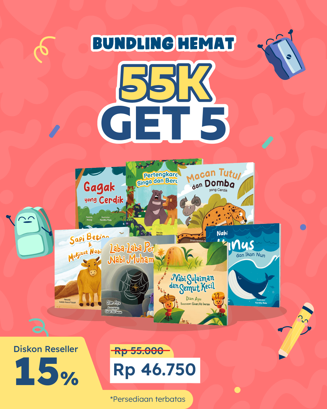 PAKET 2 - 55K GET 5